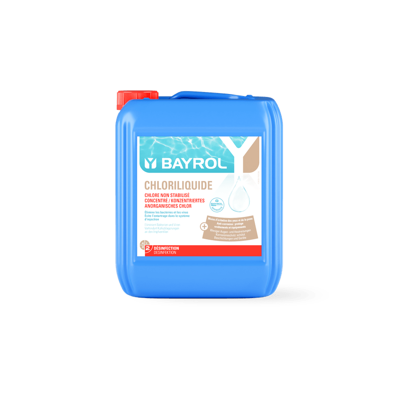 BAYROL Chloriliquide Concentré de chlore liquide pour systèmes de mesure et de dosage
