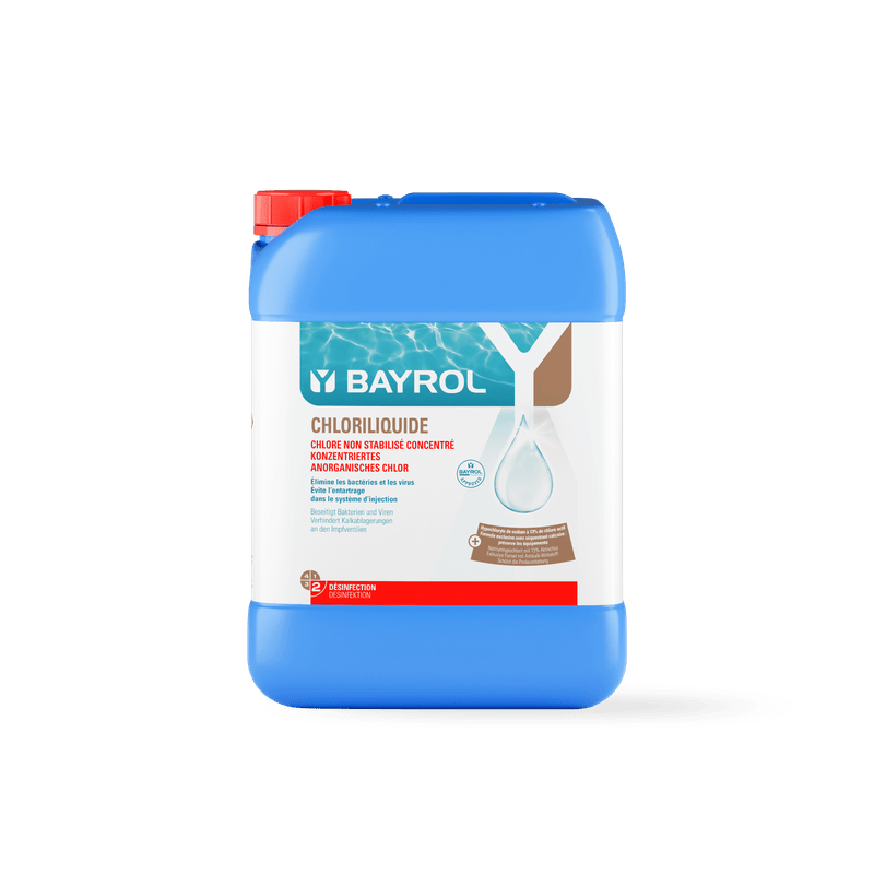BAYROL Chloriliquide Concentré de chlore liquide pour systèmes de mesure et de dosage