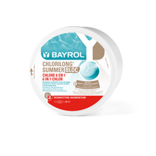 BAYROL Chlorilong Summer Bloc 0,5 kg 6in1 Poolpflege für kristallklares Wasser  | Packung (500 g)
