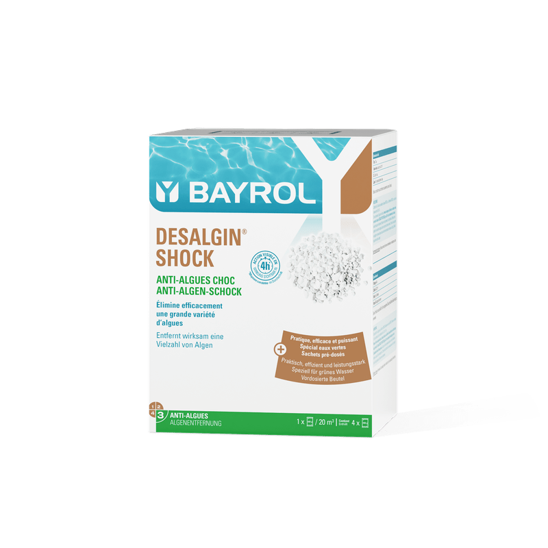 BAYROL Desalgin® SHOCK 1,6 kg antialghe sotto forma di granuli di cloro