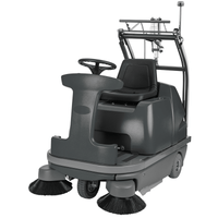 Balayeuse aspiratrice autoportée Numatic NU 12, HE, TRS avec 2ème brosse latérale | Paquet (1 pièce)