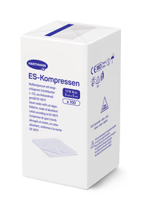 ES-Kompressen verschiedene Größen, unsteril - 5 x 5 cm | Packung (100 Stück)