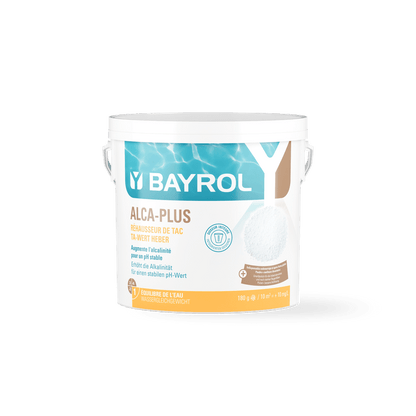 BAYROL Alca-Plus® granules to correct unstable pH values