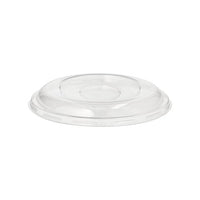 Il coperchio a cupola Starpak 50, in R-PET, rotondo, Ø 15,5 cm · 2,5 cm, trasparente, è un coperchio rotondo trasparente realizzato in PET riciclato – ideale per imballaggi sostenibili e compatibile con i contenitori corrispondenti. La confezione contiene 50 pezzi avvolti in pellicola termoretraibile.