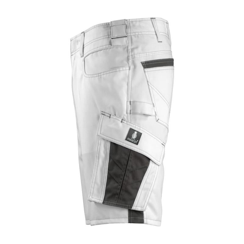 Pantaloncini MASCOT® Stuttgart, bianco/antracite scuro