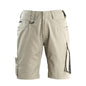 Short MASCOT® Stuttgart, kaki clair/noir