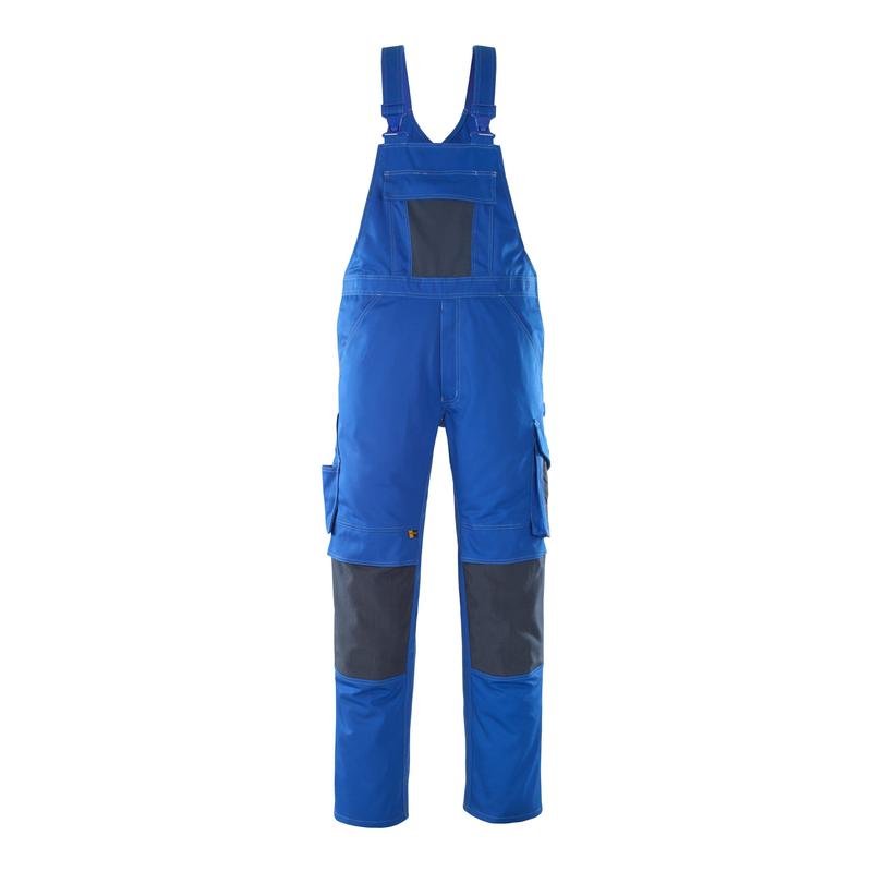 MASCOT® Leipzig Latzhose, kornblau/schwarzblau