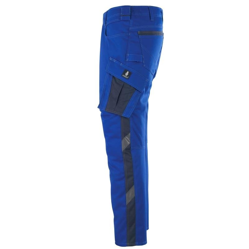 Pantaloni MASCOT® Dortmund, blu mais/blu nero