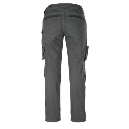 MASCOT® Dortmund trousers, dark anthracite/black