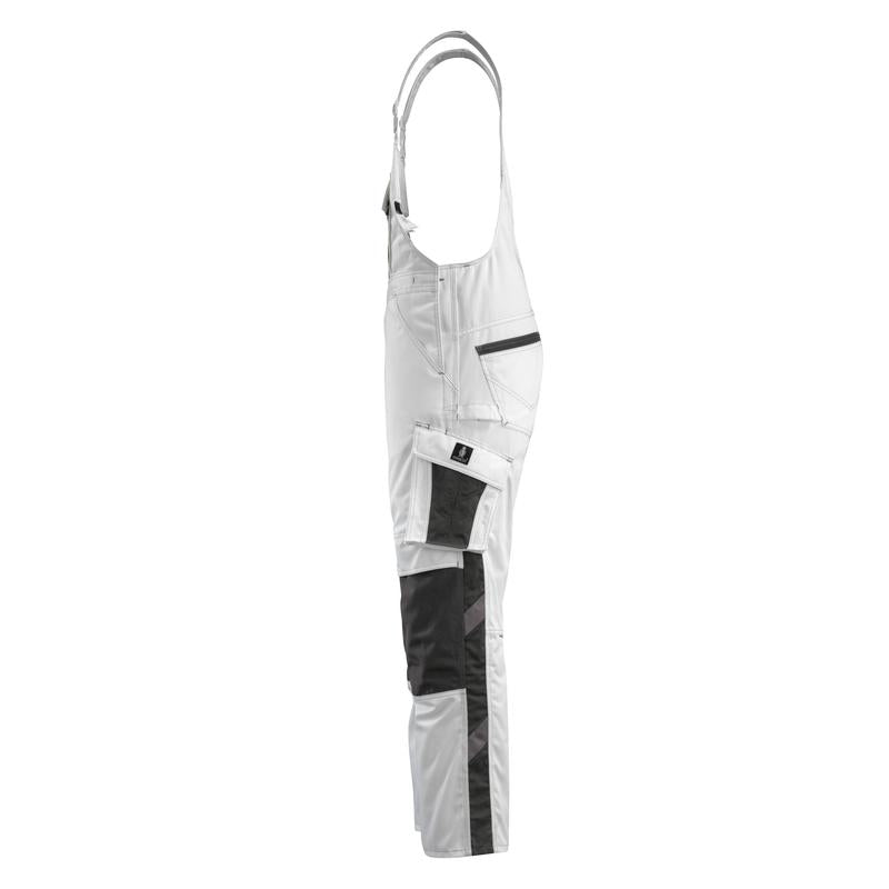MASCOT® Augsburg salopette, blanc/anthracite foncé
