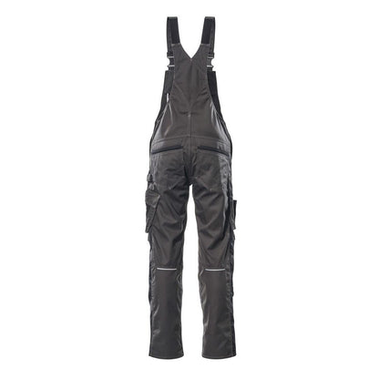 MASCOT® Augsburg Latzhose, dunkelanthrazit/schwarz