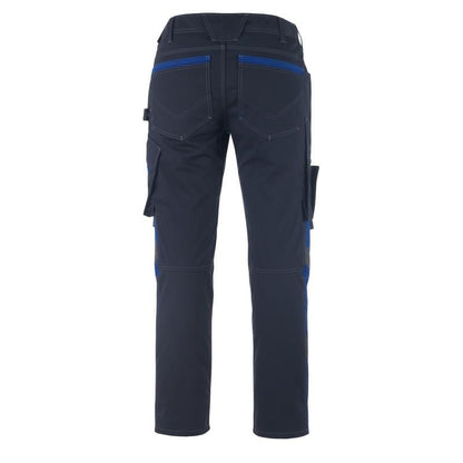 Pantaloni MASCOT® Erlangen, blu nero/blu mais