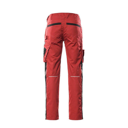Pantaloni MASCOT® Oldenburg, rosso/nero