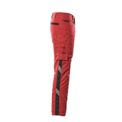 Pantaloni MASCOT® Oldenburg, rosso/nero