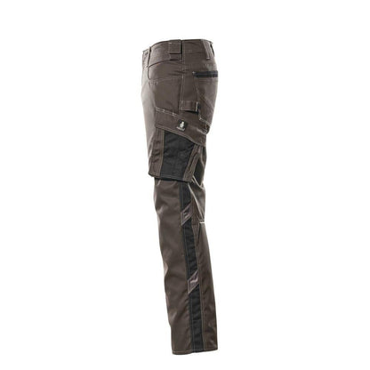 MASCOT® Oldenburg trousers, dark anthracite/black