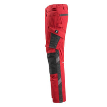 Pantalon MASCOT® Mannheim, rouge/noir