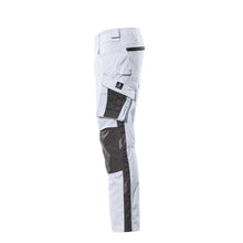 Pantalon MASCOT® Mannheim, blanc/anthracite foncé