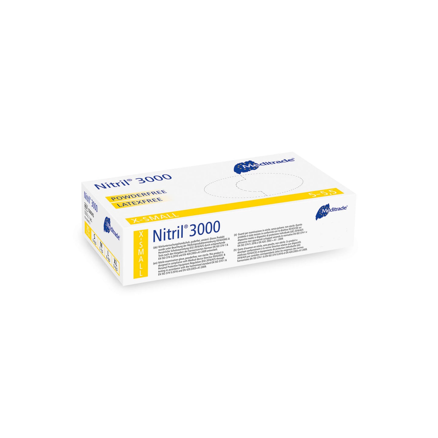 Guanto in nitrile Meditrade Nitril® 3000