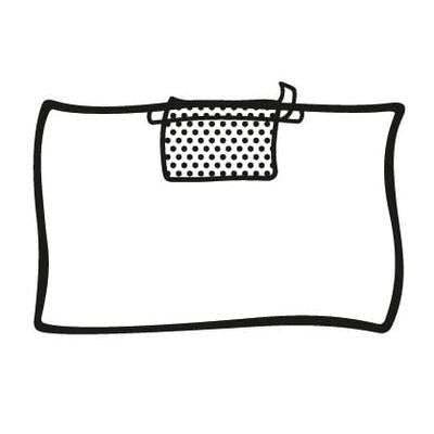 Foliodrape Protect            P45 Abdecktuch* selbstklebend | Packung (45 Stück)