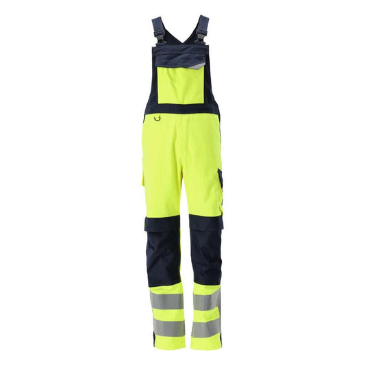 MASCOT® Davos Latzhose Multisafe, hi-vis gelb/schwarzblau