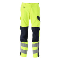 Pantaloni MASCOT® Arbon Multisafe, giallo alta visibilità/nero-blu