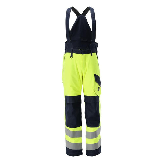 MASCOT® Renens winter trousers Multisafe, hi-vis yellow/black-blue