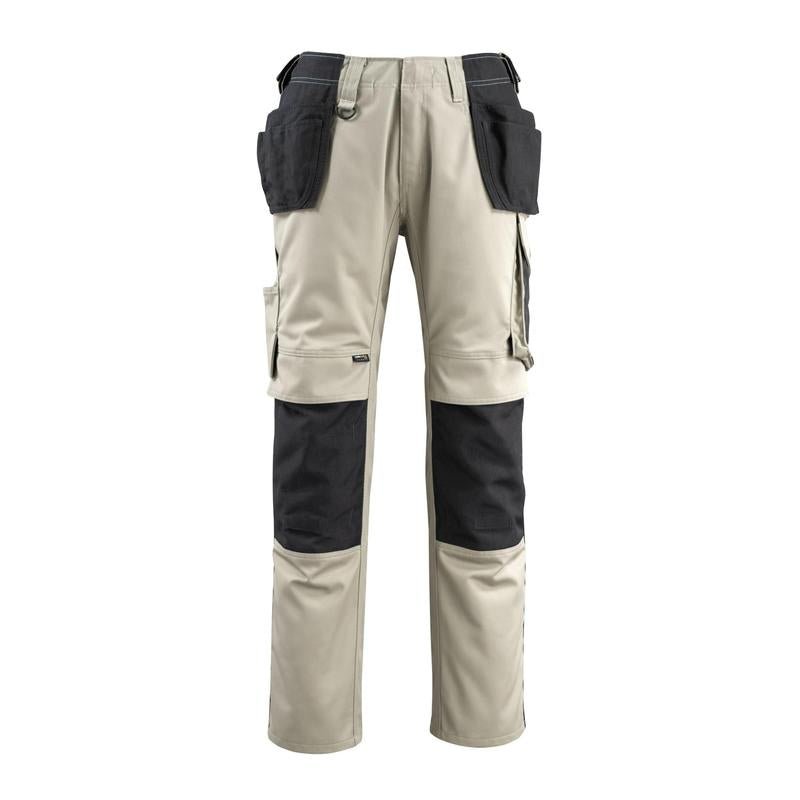 MASCOT® Bremen Handwerkerhose, hellkhaki/schwarz