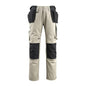 MASCOT® Bremen Handwerkerhose, hellkhaki/schwarz