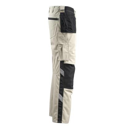 MASCOT® Bremen Handwerkerhose, hellkhaki/schwarz