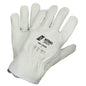 NITRAS DRIVER, Rindvolllederhandschuhe, grau