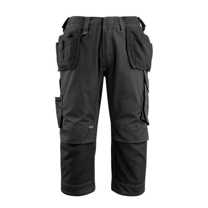 MASCOT® Lindau Handwerker-Dreiviertel-Hose, schwarz