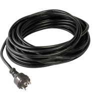 Ligne d'alimentation Numatic pour machines à rouleaux-brosses à câble Numatic 12 m, noir | Paquet (1 pièce)