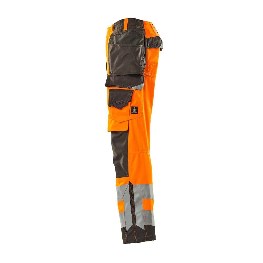 MASCOT® Wigan craftsman trousers, hi-vis orange/dark anthracite
