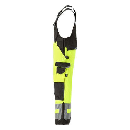 MASCOT® Newcastle Latzhose, hi-vis gelb/dunkelanthrazit