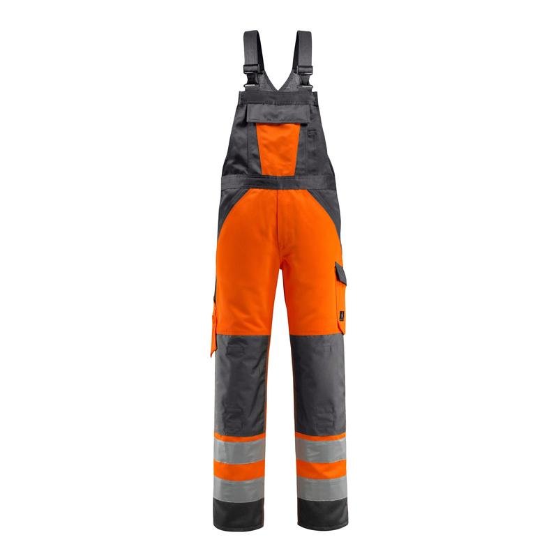 MASCOT® Gosford salopette, orange haute visibilité/anthracite foncé
