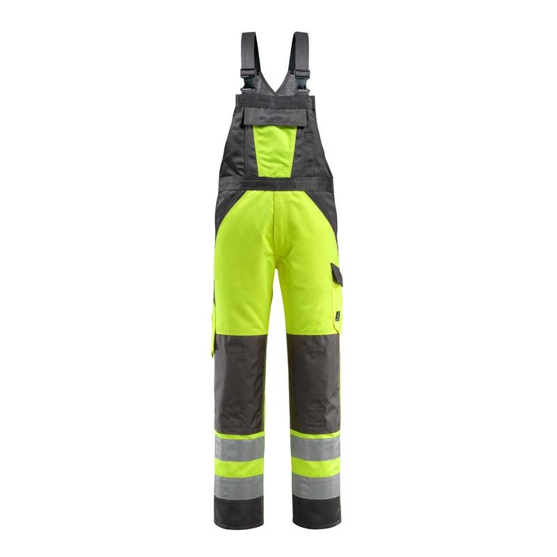 Salopette MASCOT® Gosford, giallo alta visibilità/antracite scuro