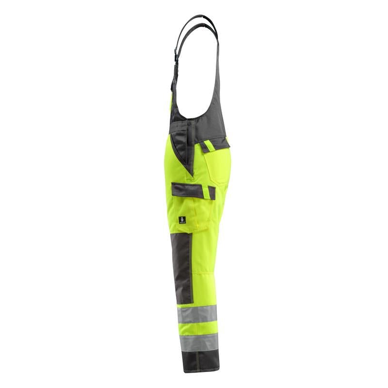 Salopette MASCOT® Gosford, giallo alta visibilità/antracite scuro