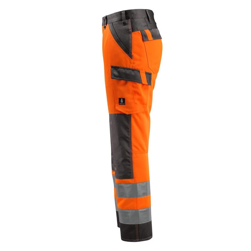 Pantaloni MASCOT® Maitland, arancione ad alta visibilità/antracite scuro