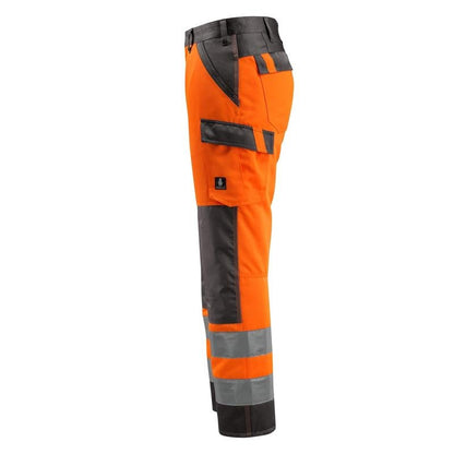 Pantaloni MASCOT® Maitland, arancione ad alta visibilità/antracite scuro