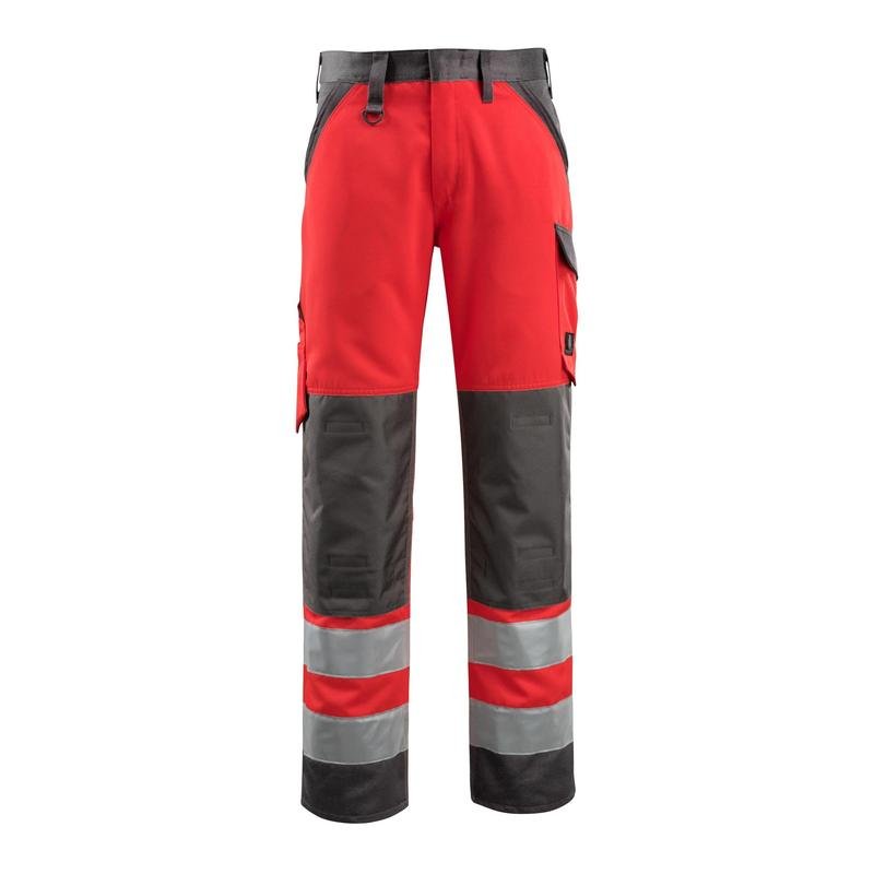 Pantaloni MASCOT® Maitland, rosso alta visibilità/antracite scuro