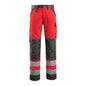 Pantaloni MASCOT® Maitland, rosso alta visibilità/antracite scuro