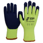 NITRAS WINTER BLOCKER, guanti invernali, giallo neon/blu