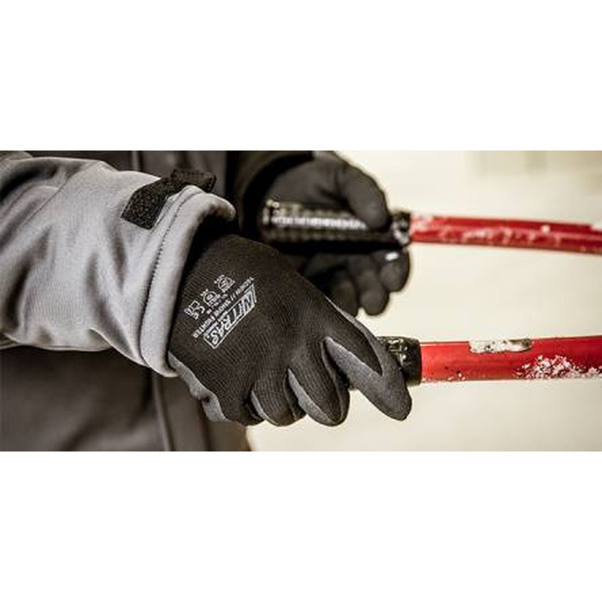 NITRAS SNOW FIGHTER, Winterhandschuhe, schwarz