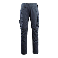 Pantaloni MASCOT® Lemberg taglia 76C46, nero-blu | Confezione (1 pezzo)