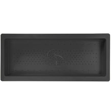 Boite de préparation VERMOP pour caisse 10 l, anthracite, 50 x 22 x 9 cm