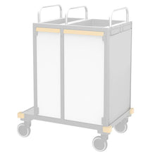 VERMOP Paroi latérale Platine Blanc, 714 x 497 x 3 cm