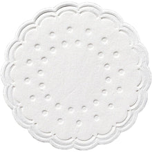 Der Duni GmbH Tassenuntersetzer (Ø 7,5 cm, weiß) ist ein 8-lagiger runder Untersetzer mit Wellenrand und Prägemuster - perfekt für Getränke in der gehobenen Gastronomie. Packung enthält 250 Stück (8 Stück pro Packung).