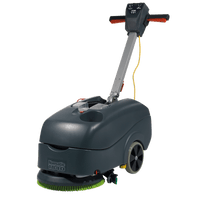 Autolaveuse à câble Numatic TT1840G avec brosse à récurer TenTec rouge | Paquet (1 pièce)