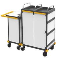 VERMOP Equipe H1 detachable, Platinum White, 130 x 56 x 136 cm | 1 piece 