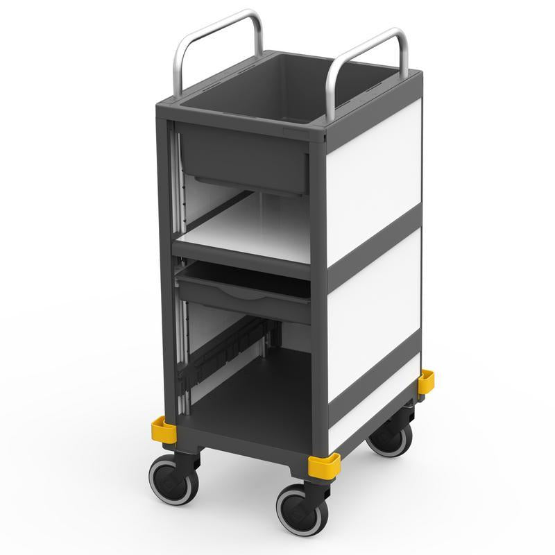 VERMOP Equipe minibar rilancio piccolo giallo, 46 ​​x 56 x 112 cm